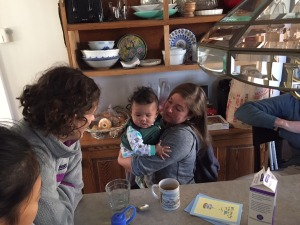 With Sarah and Stacy